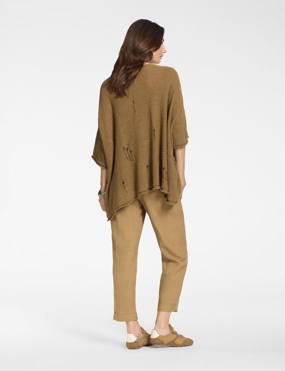 Sarah Pacini Oversized trui – naadloos