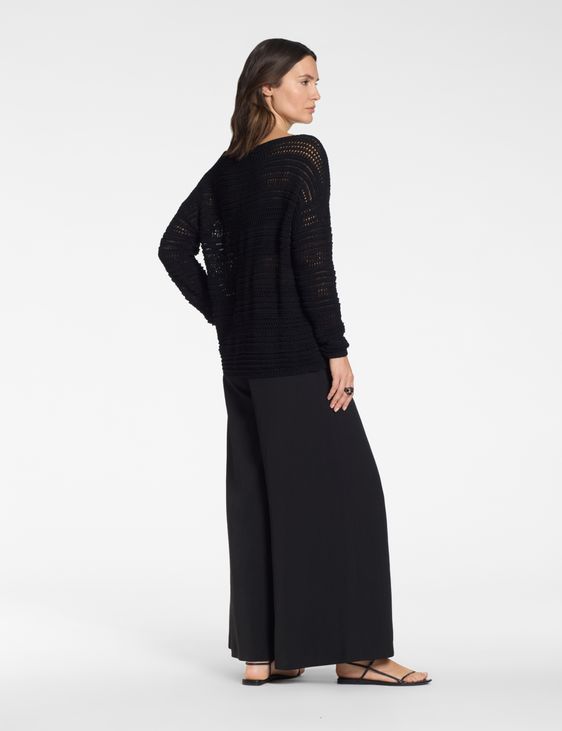 Sarah Pacini Casual sweater – braided knit