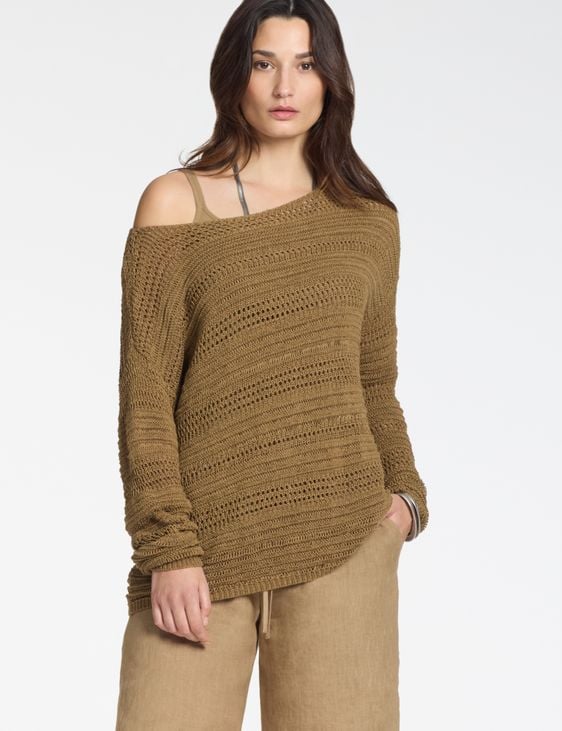 Sarah Pacini Casual sweater – braided knit