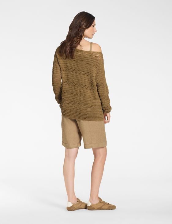 Sarah Pacini Casual sweater – braided knit