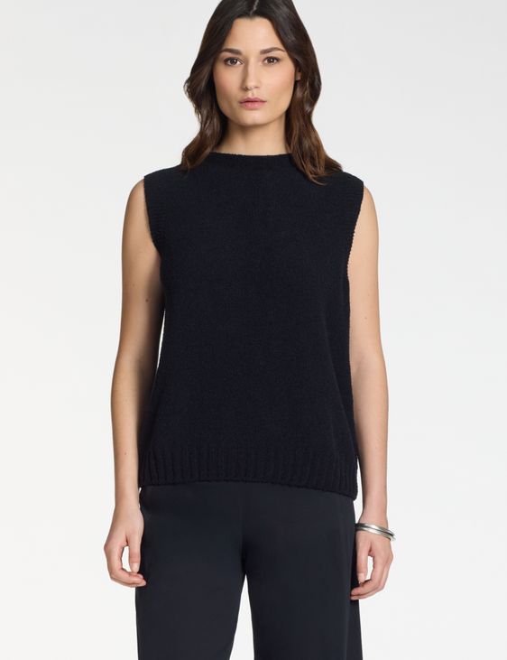Sarah Pacini Seamless sweater – terry texture