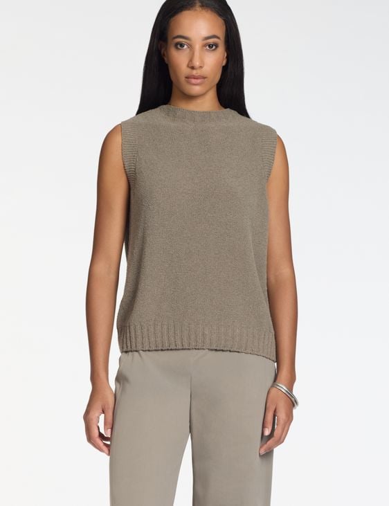 Sarah Pacini Seamless sweater – terry texture