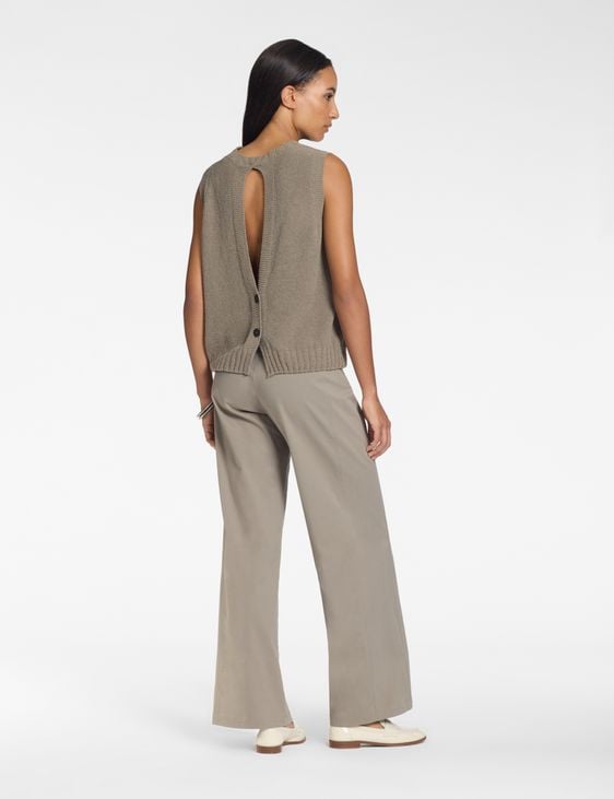 Sarah Pacini Seamless sweater – terry texture
