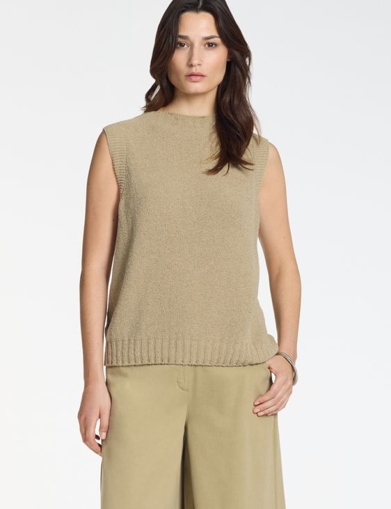 Sarah Pacini Seamless sweater – terry texture
