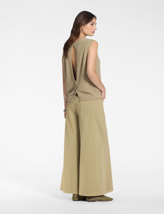 Sarah Pacini Seamless sweater – terry texture