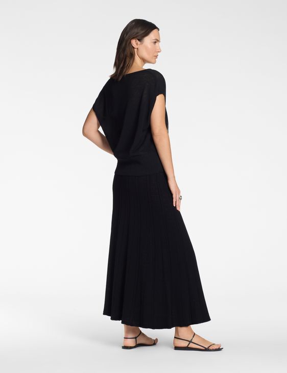 Sarah Pacini Sweater – adjustable neckline