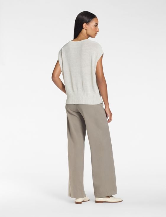 Sarah Pacini Sweater – adjustable neckline