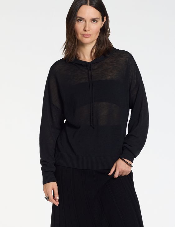 Sarah Pacini Pull à capuche – fluide