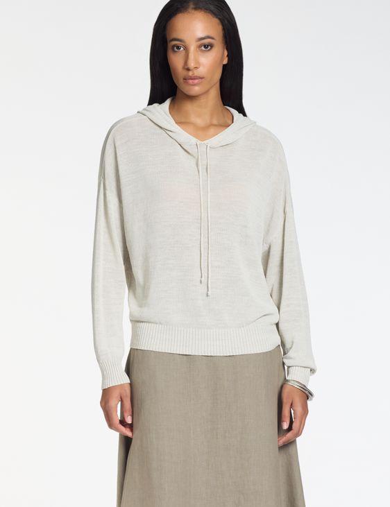 Sarah Pacini Kapuzenpullover – fließend