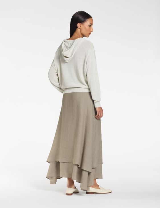 Sarah Pacini Kapuzenpullover – fließend