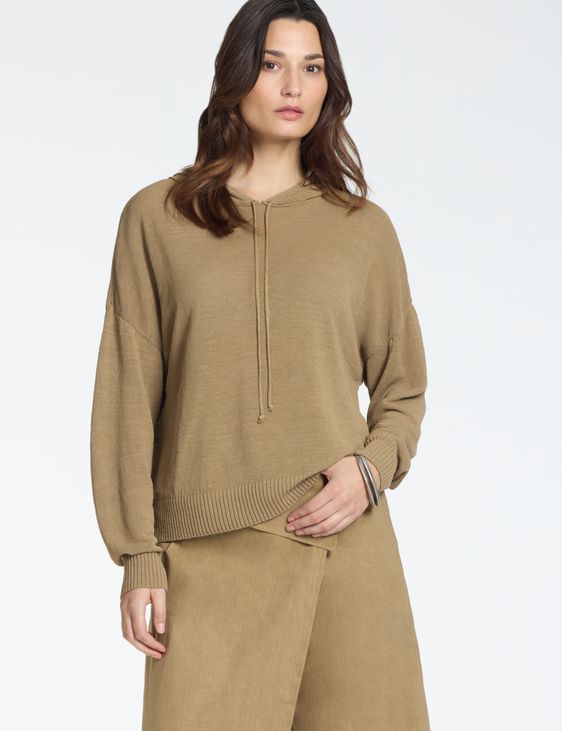 Sarah Pacini Pull à capuche – fluide