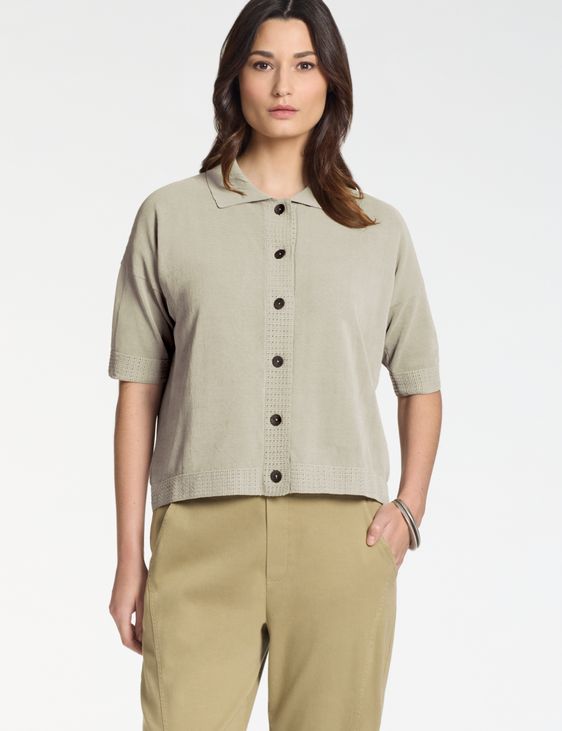 Sarah Pacini 3/4 sleeves cardigan – buttoned