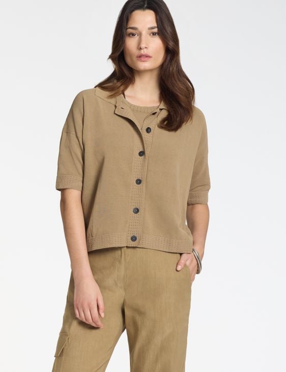 Sarah Pacini 3/4 sleeves cardigan – buttoned