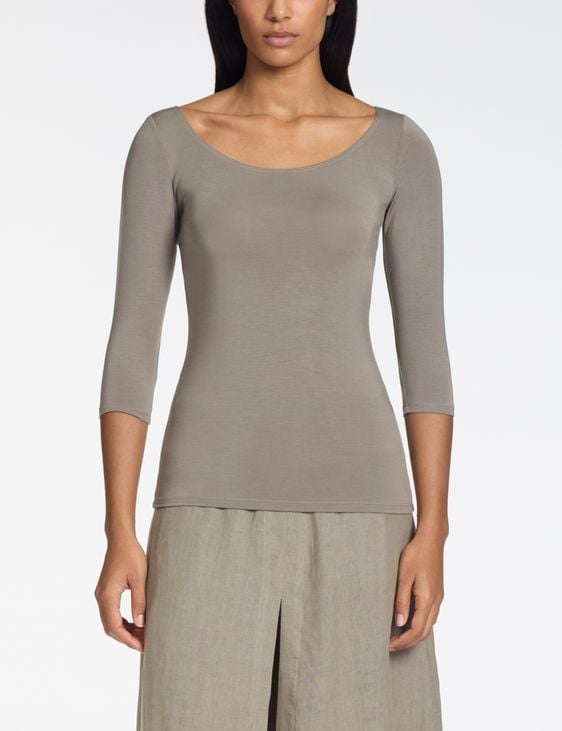 Sarah Pacini Aleisha T-Shirt – modal stretch