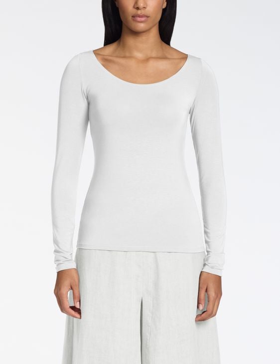 Sarah Pacini Zoe T-shirt – modal stretch