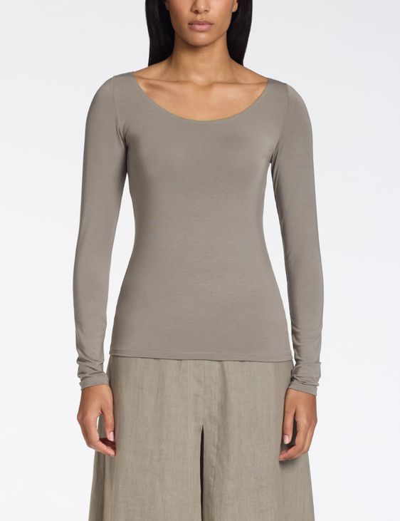 Sarah Pacini Zoe T-shirt – modal stretch
