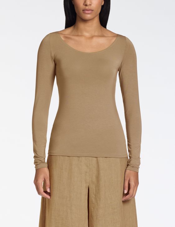 Sarah Pacini Zoe T-Shirt – modal stretch