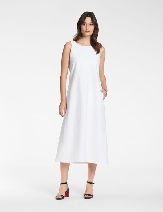 Sarah Pacini Backless dress – textured cotton