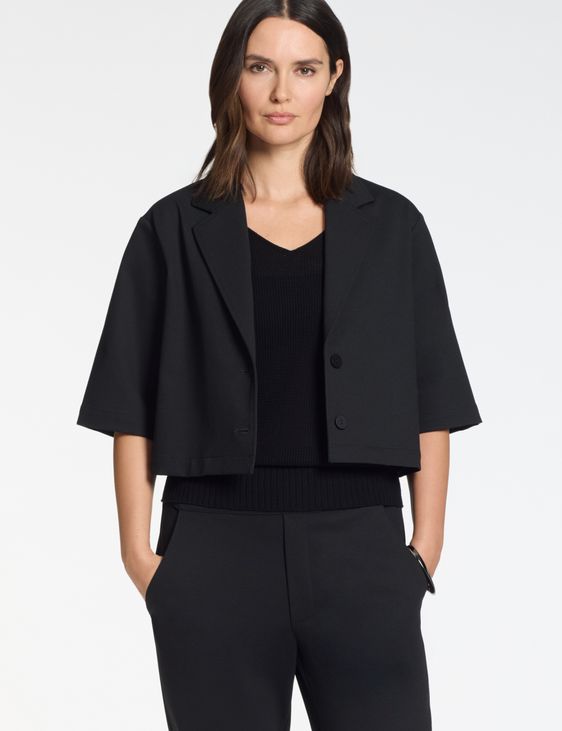 Sarah Pacini Short jacket – lightweight jersey