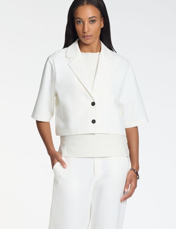Sarah Pacini Short jacket – lightweight jersey