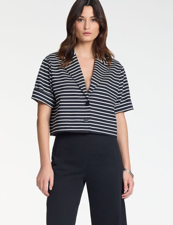 Sarah Pacini Short jacket – lightweight jersey