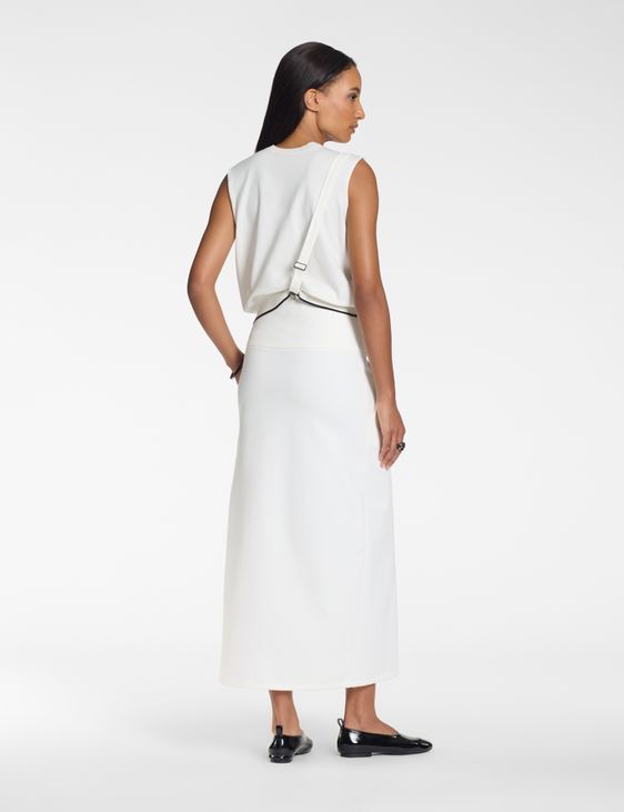 Sarah Pacini Rok hoge taille lichte jersey
