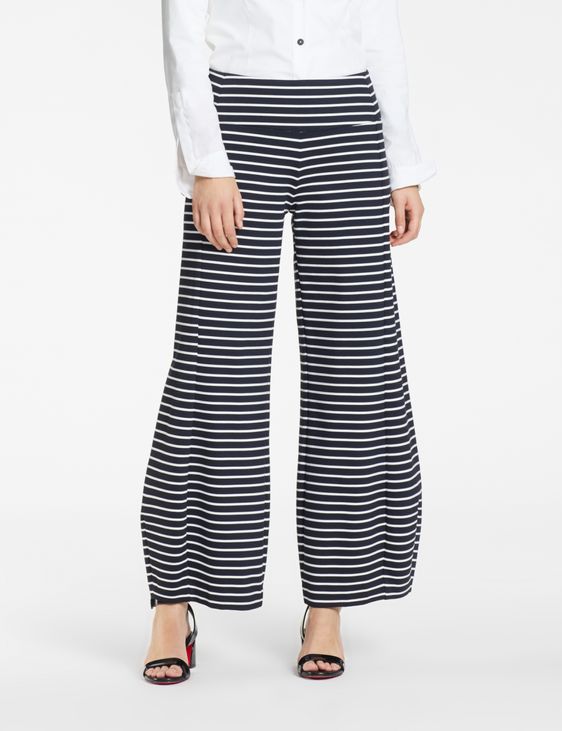 Sarah Pacini Pantalon large – jersey léger