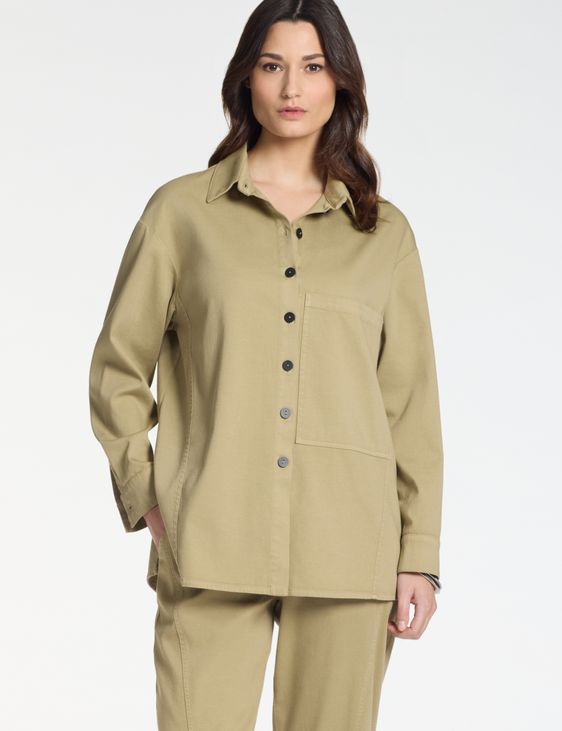 Sarah Pacini Chemise – poche plaquée