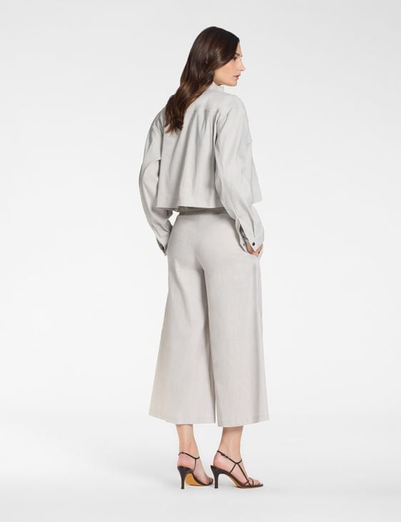 Sarah Pacini Jacke – Stretch-Leinen
