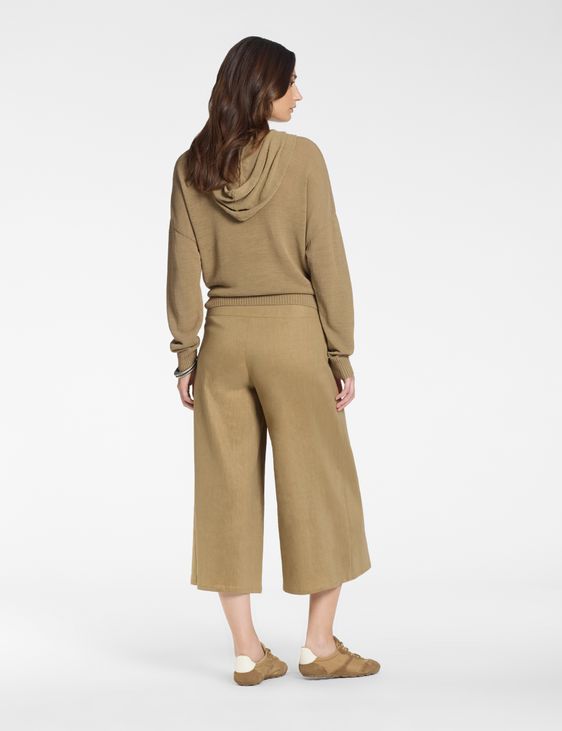 Sarah Pacini Asymmetric pants – stretch linen