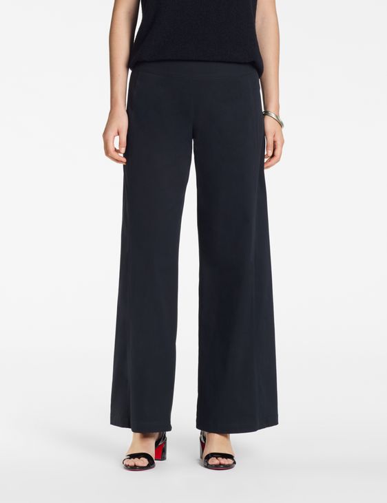 Sarah Pacini Gerade Hose – Baumwoll-Popeline
