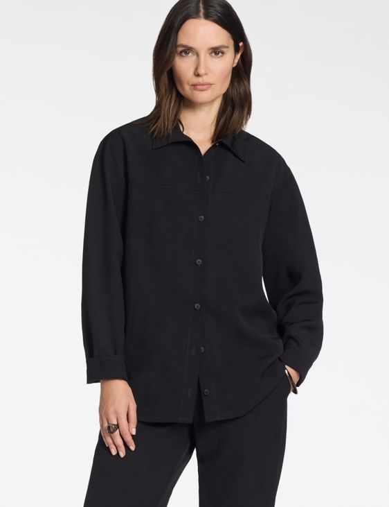 Sarah Pacini Linen shirt – clean lines