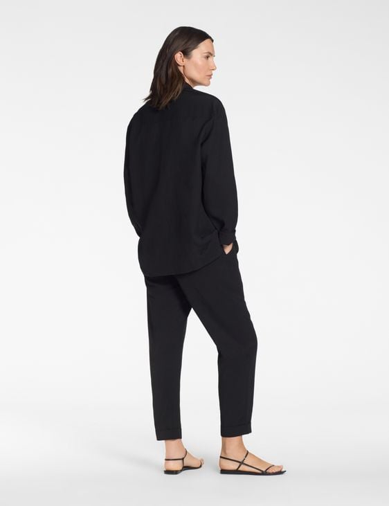 Sarah Pacini Linen shirt – clean lines