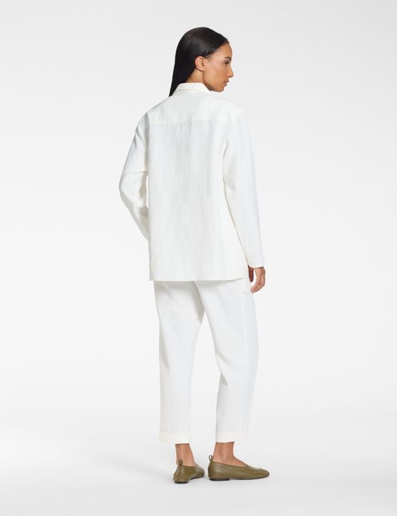 Sarah Pacini Linen shirt – clean lines