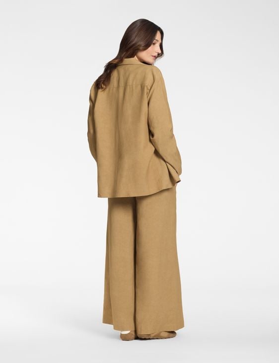 Sarah Pacini Linen shirt – clean lines