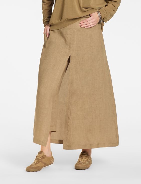 Sarah Pacini Linen pants – trompe l'œil
