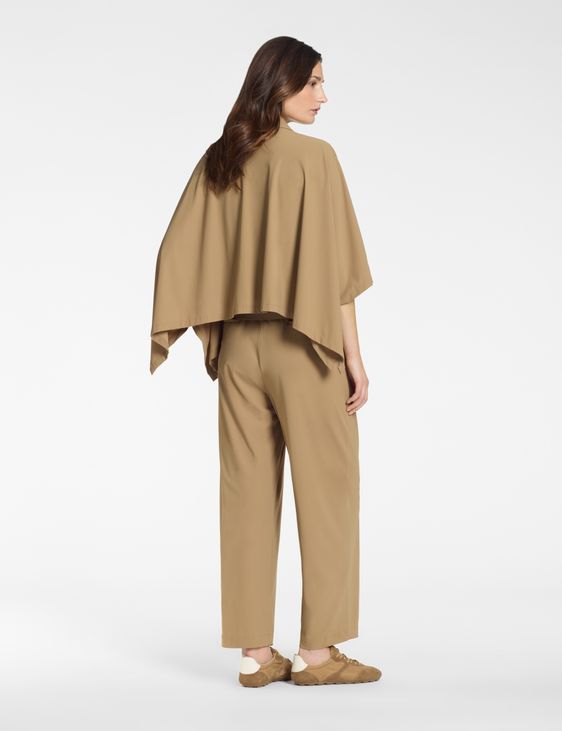 Sarah Pacini Poncho shirt – techno fabric