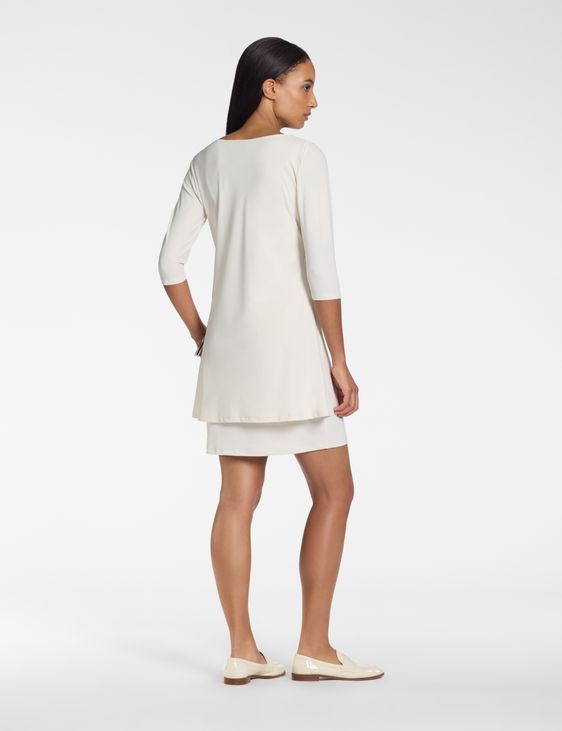 Sarah Pacini Kurzes Kleid – Trompe-l'œil