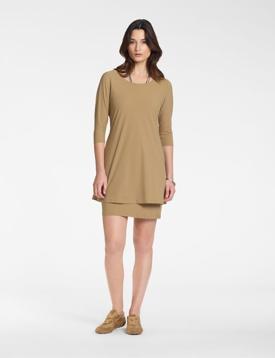 Sarah Pacini Kurzes Kleid – Trompe-l'œil