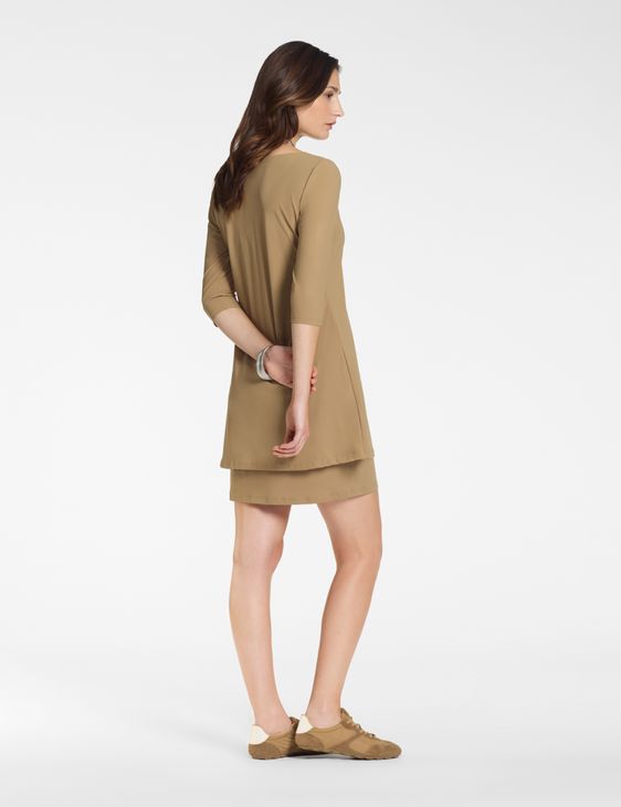 Sarah Pacini Kurzes Kleid – Trompe-l'œil