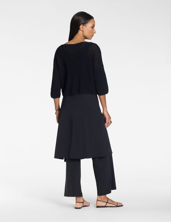 Sarah Pacini Hose – asymmetrischer Einsatz
