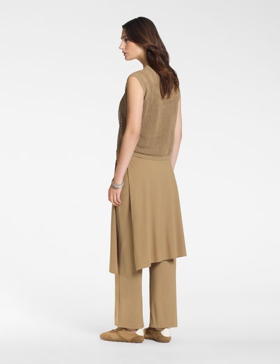 Sarah Pacini Pants – asymmetrical panel