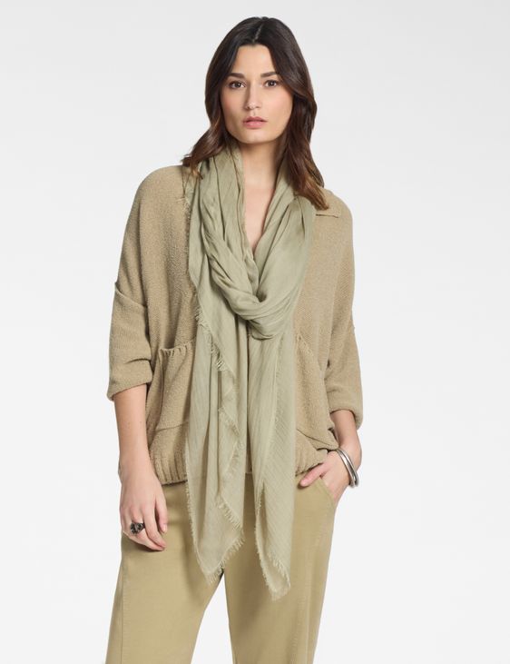 Sarah Pacini Plain scarf – modal-silk