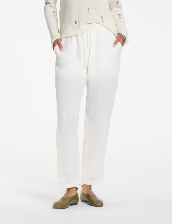 Sarah Pacini Casual pants – 100% linen