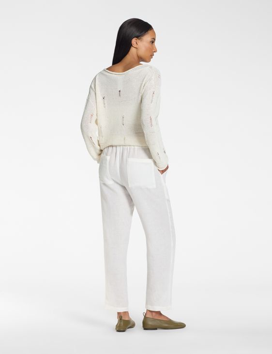 Sarah Pacini Casual pants – 100% linen