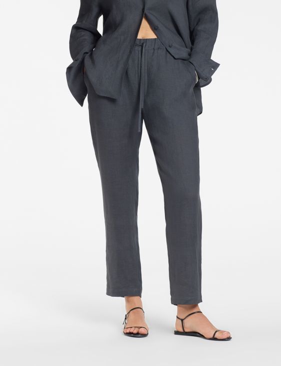 Sarah Pacini Casual broek – 100% linnen