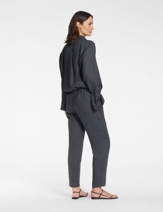 Sarah Pacini Casual broek – 100% linnen