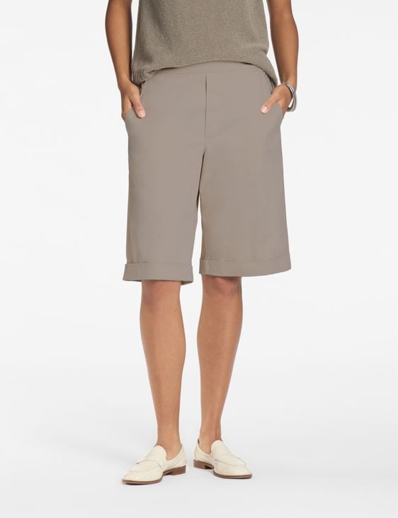 Sarah Pacini Bermuda shorts – topstitched