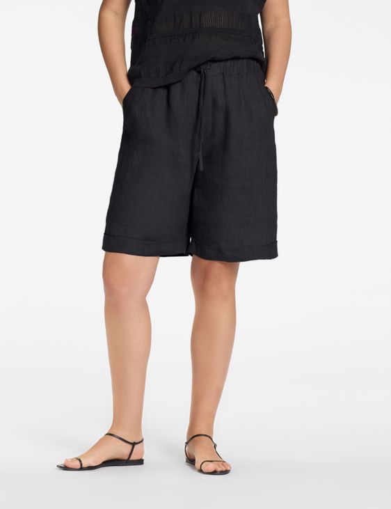 Sarah Pacini Bermudashort – 100% linnen