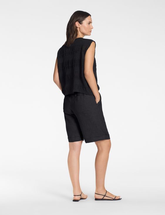 Sarah Pacini Bermudashort – 100% linnen